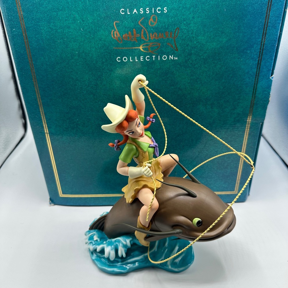 WDCC Disney Melody Time Slue Foot Sue American Folk Heroes 1995 Annual Figurine